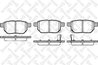 Set placute frana Stellox 002 008-SX