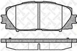 Set placute frana Stellox 002 009-SX