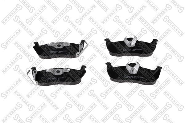 Set placute frana Stellox 002 011-SX