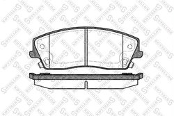 Set placute frana Stellox 002 013-SX