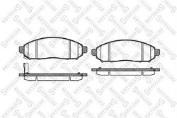 Set placute frana Stellox 002 014-SX