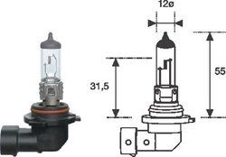BEC, FAR FAZA LUNGA MAGNETI MARELLI 002577300000 - Piesa auto compatibila cu mai multe marci
