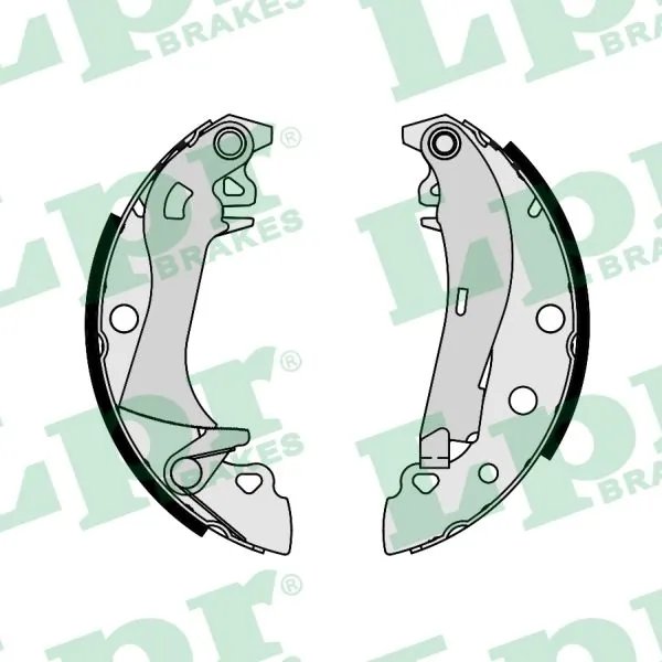 SET SABOTI FRANA LPR 00720 - Compatibil cu ALFA ROMEO, ARO, CITROEN, DACIA, FIAT, FORD OTOSAN, FSO, PEUGEOT, RENAULT, SEAT, TALB