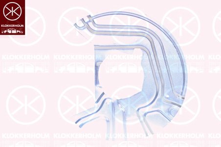Protectie noroi disc frana Klokkerholm 0093377