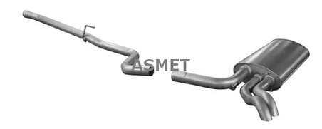 TOBA ESAPAMENT FINALA ASMET 01.076 - Compatibil cu MERCEDES-BENZ