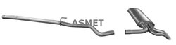 TOBA ESAPAMENT FINALA ASMET 01.076 - Compatibil cu MERCEDES-BENZ