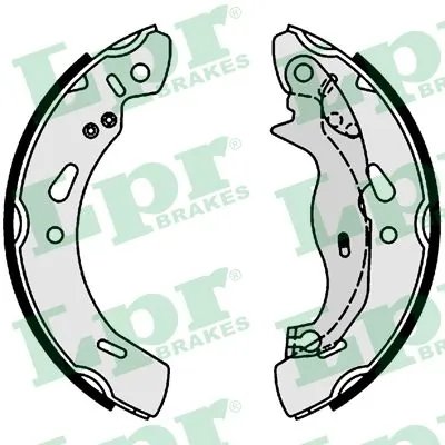 SET SABOTI FRANA LPR 01004 - Compatibil cu FORD