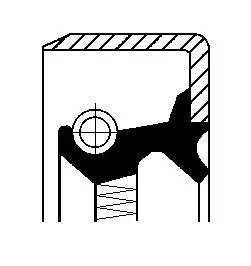 Simering butuc roata Corteco 01019283B