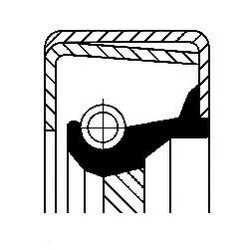 simering ,pompa ulei Corteco 01020400B