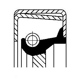 simering ,pompa ulei Corteco 01020400B