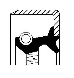 Simering diferential Corteco 01026337B