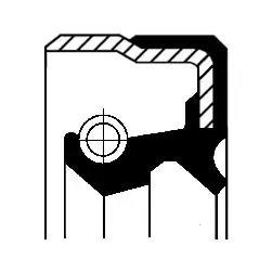 SIMERING BUTUC ROATA CORTECO 01029661B - Compatibil cu MERCEDES-BENZ