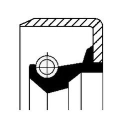 Simering diferential Corteco 01029687B