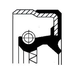 Simering diferential Corteco 01031574B