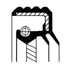 SIMERING CUTIE AUTOMATA CORTECO 01032053B - Compatibil cu DAF, MERCEDES-BENZ, RENAULT TRUCKS