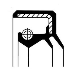 Simering diferential Corteco 01033971B