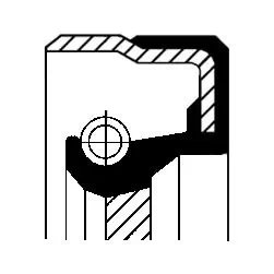 SIMERING TRANSMISIE AUTOMATA CORTECO 01034336B - Compatibil cu IVECO, MAN, MERCEDES-BENZ