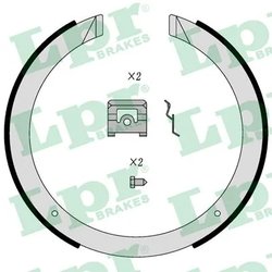 Set saboti frana LPR 01098