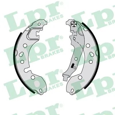 SET SABOTI FRANA LPR 01176 - Compatibil cu RENAULT, SMART