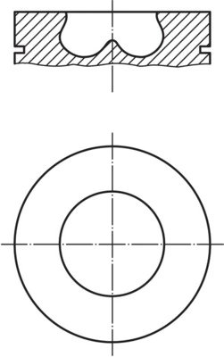 Piston MAHLE 013 PI 00107 002
