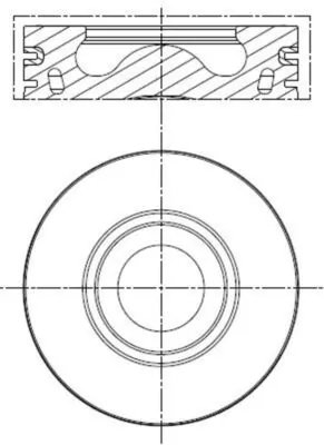 Piston MAHLE 013 PI 00137 002