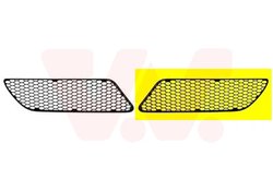 GRILA VENTILATIE, BARA PROTECTIE VAN WEZEL 0148591 - Compatibil cu ALFA ROMEO