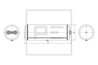 Rezervor aer sistem compresor PE Automotive 016.371-80A