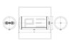 Rezervor aer sistem compresor PE Automotive 016.376-80A