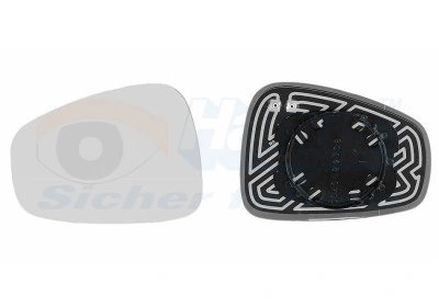 Sticla oglinda, oglinda retrovizoare exterioara Van Wezel 01
