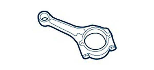 BIELA OE GERMANY 02 0310 267601 - Piesa auto compatibila cu mai multe marci