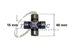 ARTICULATIE, COLOANA DE DIRECTIE TRUCKTEC AUTOMOTIVE 02.34.033 - Compatibil cu BMW, MERCEDES-BENZ, MITSUBISHI, NISSAN, RENAULT