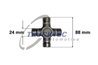 Articulatie, arbore articulat Trucktec Automotive 02.34.042