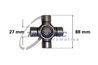 ARTICULATIE, ARBORE ARTICULAT TRUCKTEC AUTOMOTIVE 02.34.044 - Compatibil cu MERCEDES-BENZ