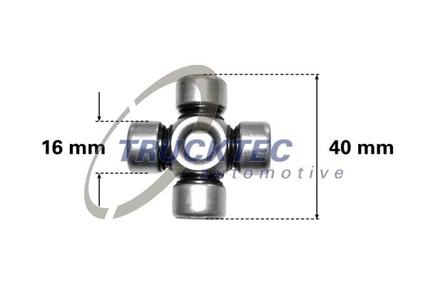 ARTICULATIE, COLOANA DE DIRECTIE TRUCKTEC AUTOMOTIVE 02.34.046 - Piesa auto compatibila cu mai multe marci