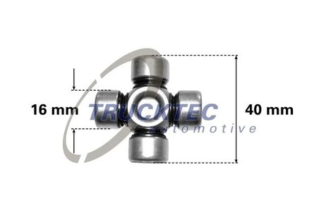 ARTICULATIE, COLOANA DE DIRECTIE TRUCKTEC AUTOMOTIVE 02.34.046 - Piesa auto compatibila cu mai multe marci