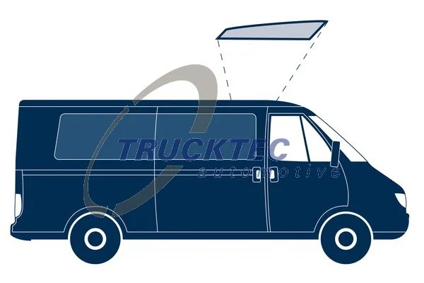GARNITURA ETANSARE,TRAPA TRUCKTEC AUTOMOTIVE 02.54.056 - Compatibil cu MERCEDES-BENZ