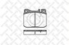 Set placute frana Stellox 021 040-SX