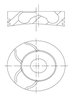 PISTON MAHLE 021 58 00 - Compatibil cu NISSAN, OPEL, RENAULT, VAUXHALL, VOLVO