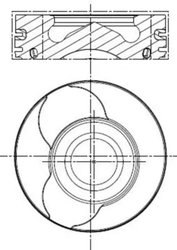 Piston MAHLE 022 01 00