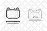 SET PLACUTE FRANA STELLOX 025 040B-SX - Compatibil cu MASERATI, MERCEDES-BENZ