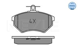 Set placute frana Meyle 025 201 6819