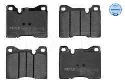 Set placute frana Meyle 025 204 3715