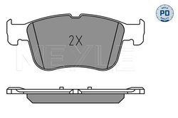 SET PLACUTE FRANA MEYLE 025 205 5617/PD - Compatibil cu FORD