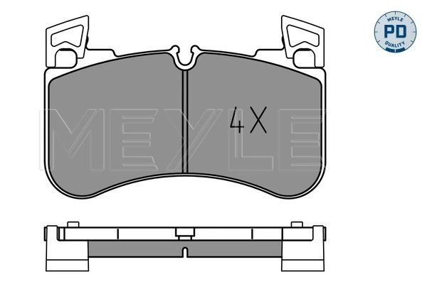 Set placute frana Meyle 025 205 8117/PD