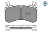 Set placute frana Meyle 025 205 8117/PD