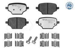 SET PLACUTE FRANA MEYLE 025 207 6417/PD - Compatibil cu CITROEN, FIAT, OPEL, PEUGEOT, TOYOTA, VAUXHALL