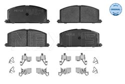 Set placute frana Meyle 025 208 7015