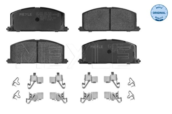 Set placute frana Meyle 025 208 7015