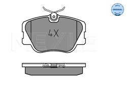 SET PLACUTE FRANA MEYLE 025 209 4119 - Compatibil cu MERCEDES-BENZ