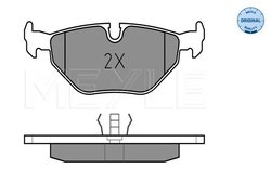 SET PLACUTE FRANA MEYLE 025 209 9517 - Compatibil cu BMW